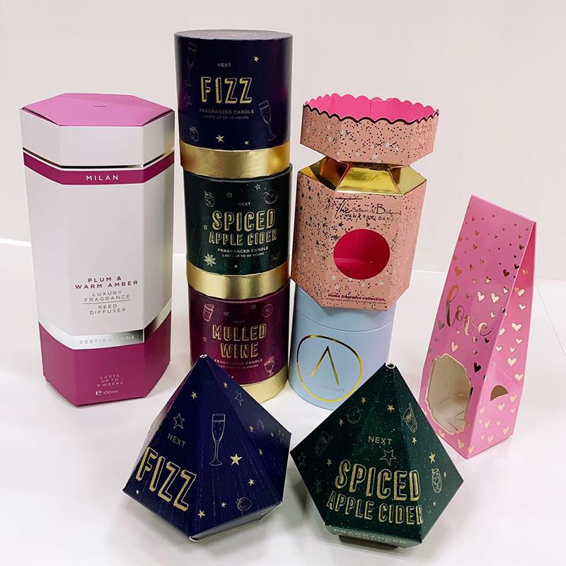 湘潭化妆品包装盒、异形包装盒、异形礼盒、异形纸盒定制印刷